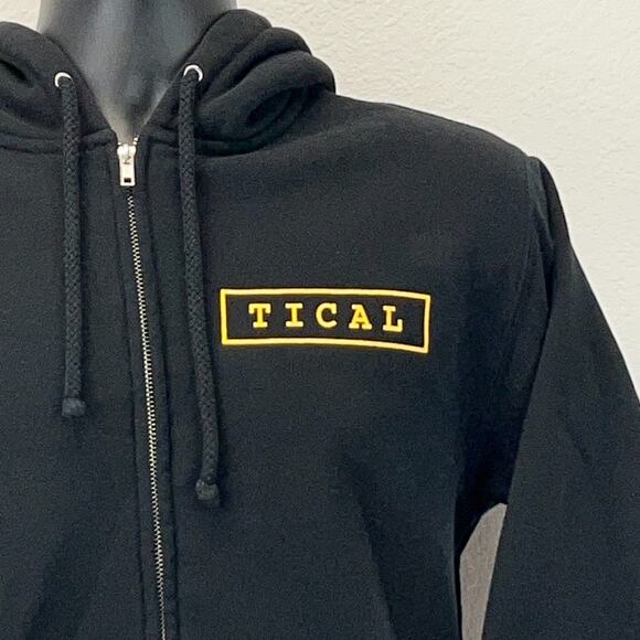 Tical Method Man Dead Eye Hoodie Hooded Sweatshirt Wu-Tang Clan Black S Small - Picture 5 of 8